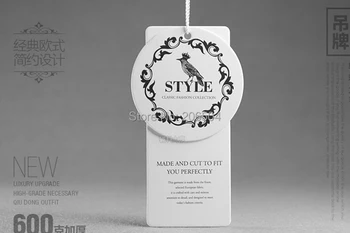 

Hang Tags clothing tags paper labels,umbrella shoe underwear bags labels and tags with sling DPM009