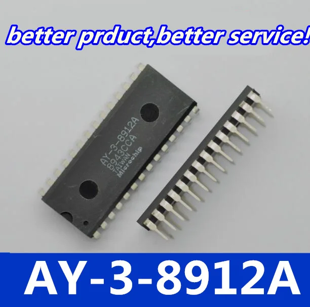 Freeshipping 5PCS/LOT AY 3 8912A AY 3 8912 DIP28 Goodquality-in ...