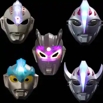 

New Cosplay Ultraman Mask Child Boys Kids Fancy Dress Costume Festival Party