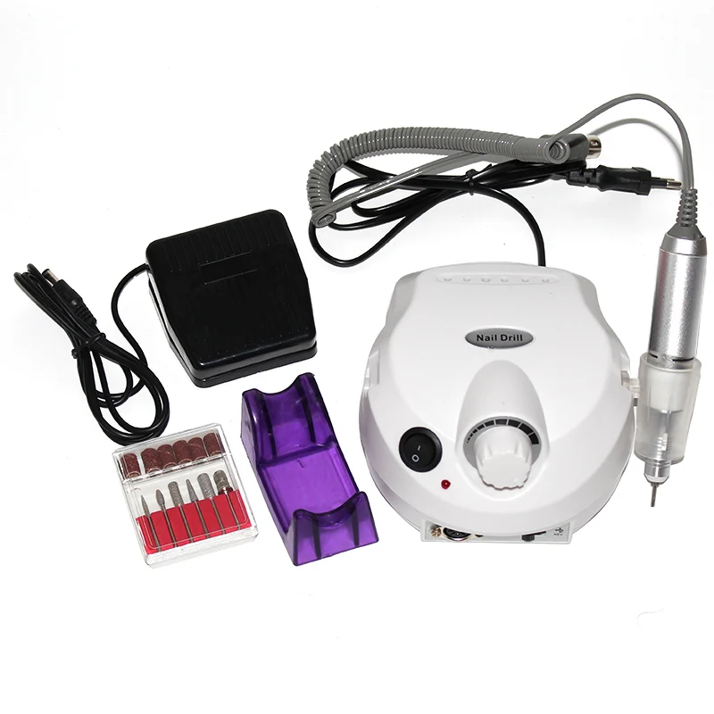 30000speed professional electric nail drill set machine auxiliary pedicure tool file bit | Красота и здоровье