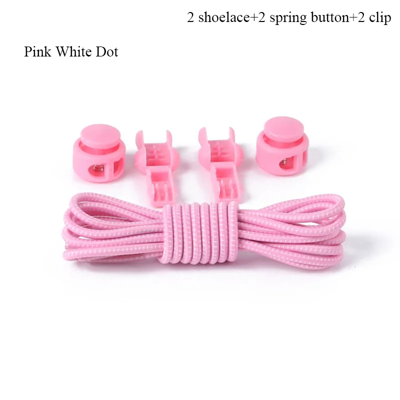No Tie Shoelaces Stretching Lock lace Locking Shoe Laces Elastic Sneaker Chidren Shoelaces Shoestrings RunningJoggingTriathlon (15)