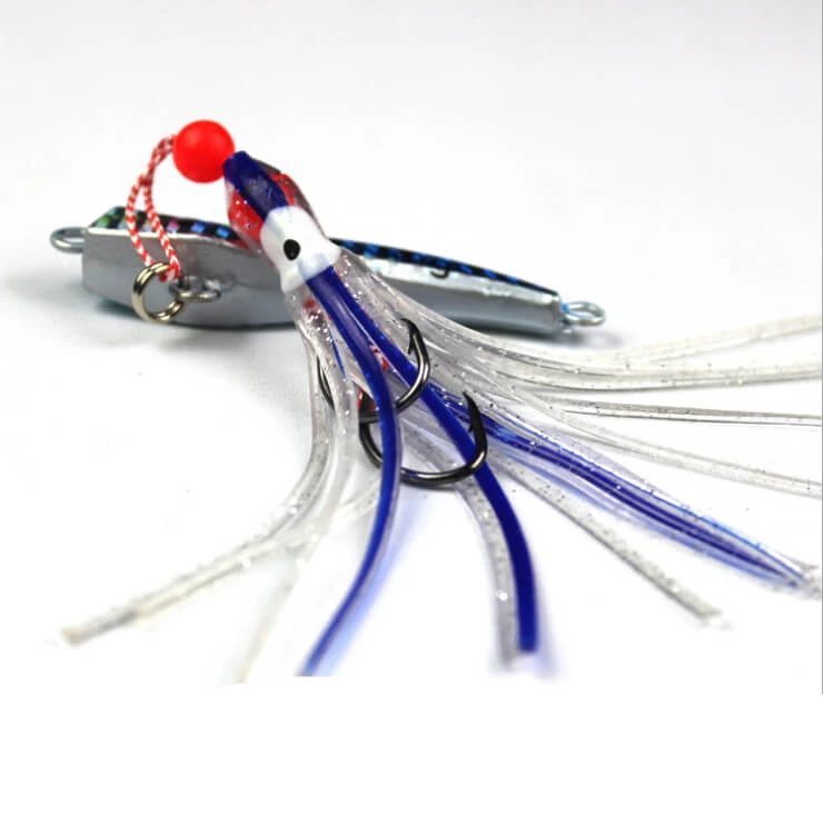 

5pcs Metal 60g Inchiku Jig Micro Octo Jigs Fishing Lure Jigging Snapper Slow Fishing Artificial Bait Crankbait Swimbait Luminous