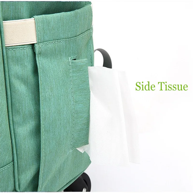 Korean Trolley Case Style Lever Wheel Mummy Travel Bags With Password Lock Baby Outdoor Play Package Manufacturers Wholesale06