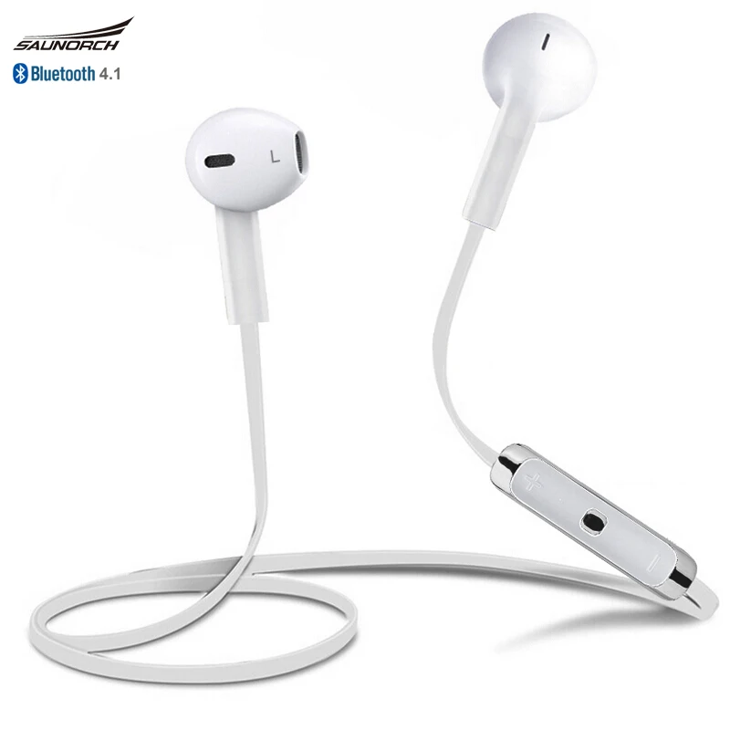 Bluetooth 4.1 Wireless Headset HD Bass Sport Sound K100 Earphone Stereo Music Headphones for Apple Samsung Huawei