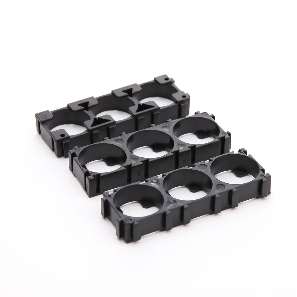 

20pcs 3x18650 Battery Holder Bracket EV Electric Car Bike Toy Plastic Battery Safety Anti Vibration Holder Cylindrical Bracket