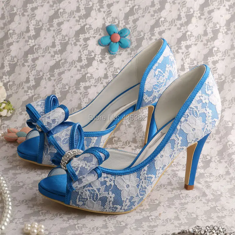 party wear shoes blue