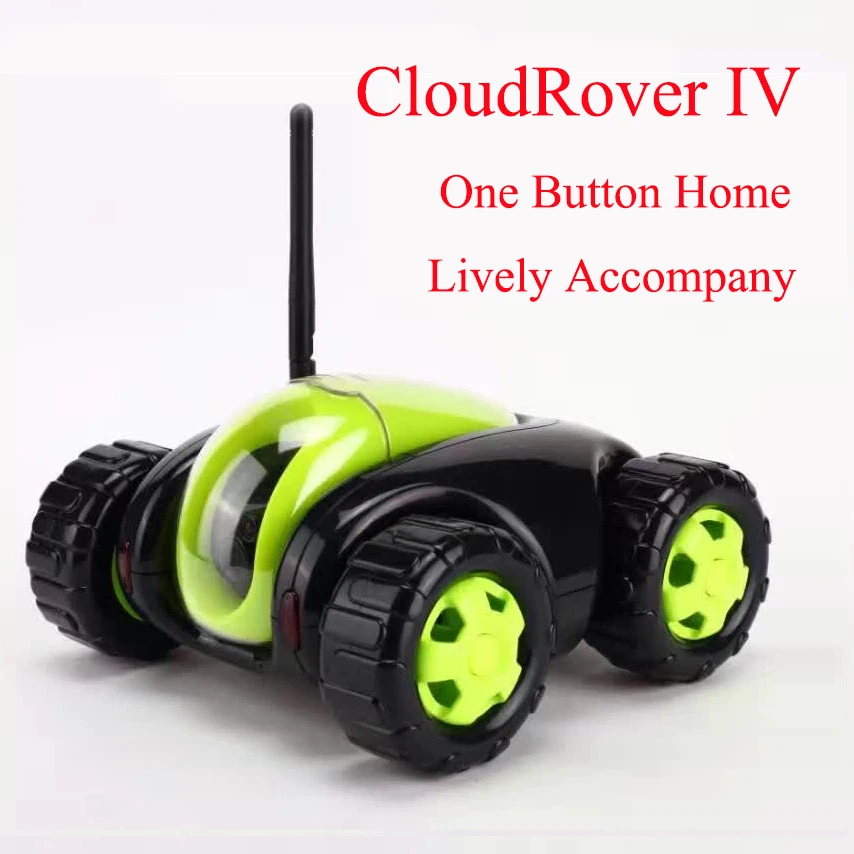 Радиоуправляемая машина с ip-камерой 4CH Wifi tank Cloud Rover IV воспроизведение видео