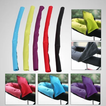 

2019 Baby Pram Handle Oxford Fabric Pushchair Stroller Armrest Case Protective Cover For baby Pram Stroller Accessories