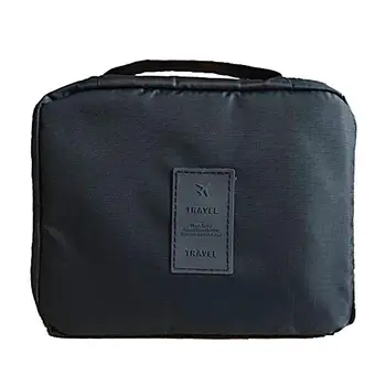 

Portable Large Capacity Travel Makeup Storage Bag Pouch Organizer Zipper Handbag