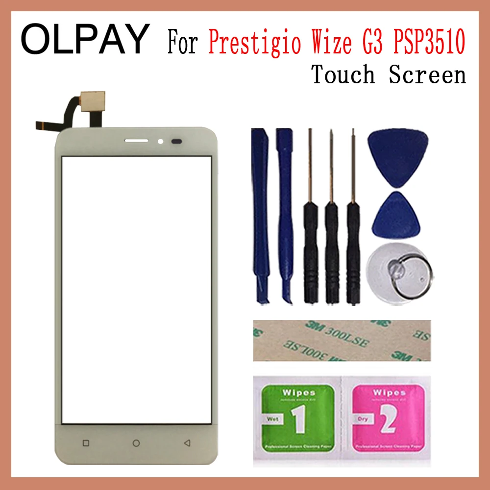 OLPAY 5 0 &quot100% оригинальный мобильный телефон сенсорный экран для Prestigio Wize G3 PSP3510 DUO