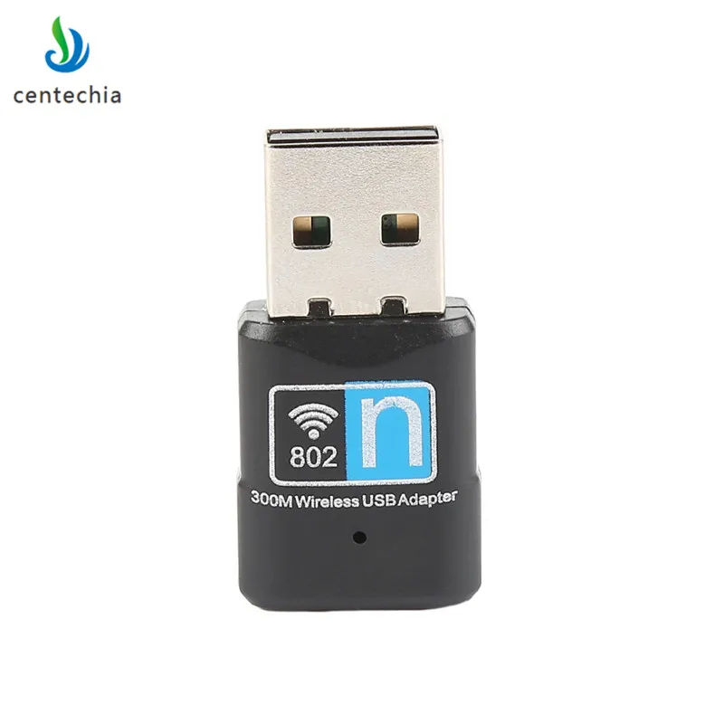 Centechia 300 Мбит/с мини-usb Wi-Fi беспроводная сетевая карта USB адаптер приемников 802.11n/g/b USB 2,0 WiFi антенна Wi-Fi ключ