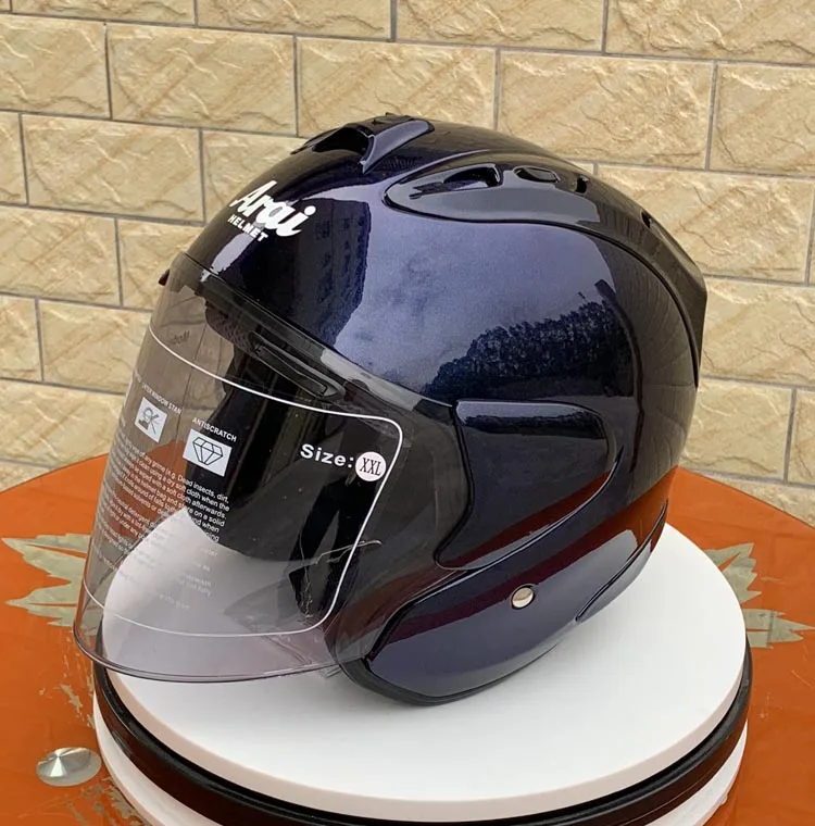 ARAI R4 мото rcycle шлем 3/4 с открытым лицом винтажный шлем casco moto - Цвет: 3