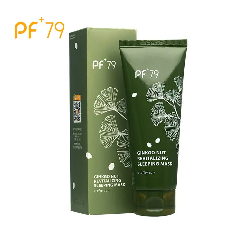 

PF79 Skin Care Ginkgo Nut Revitalizing Sleeping Mask Face Mask During Sleep Moisturizing Whitening Oil Control Facial Mask