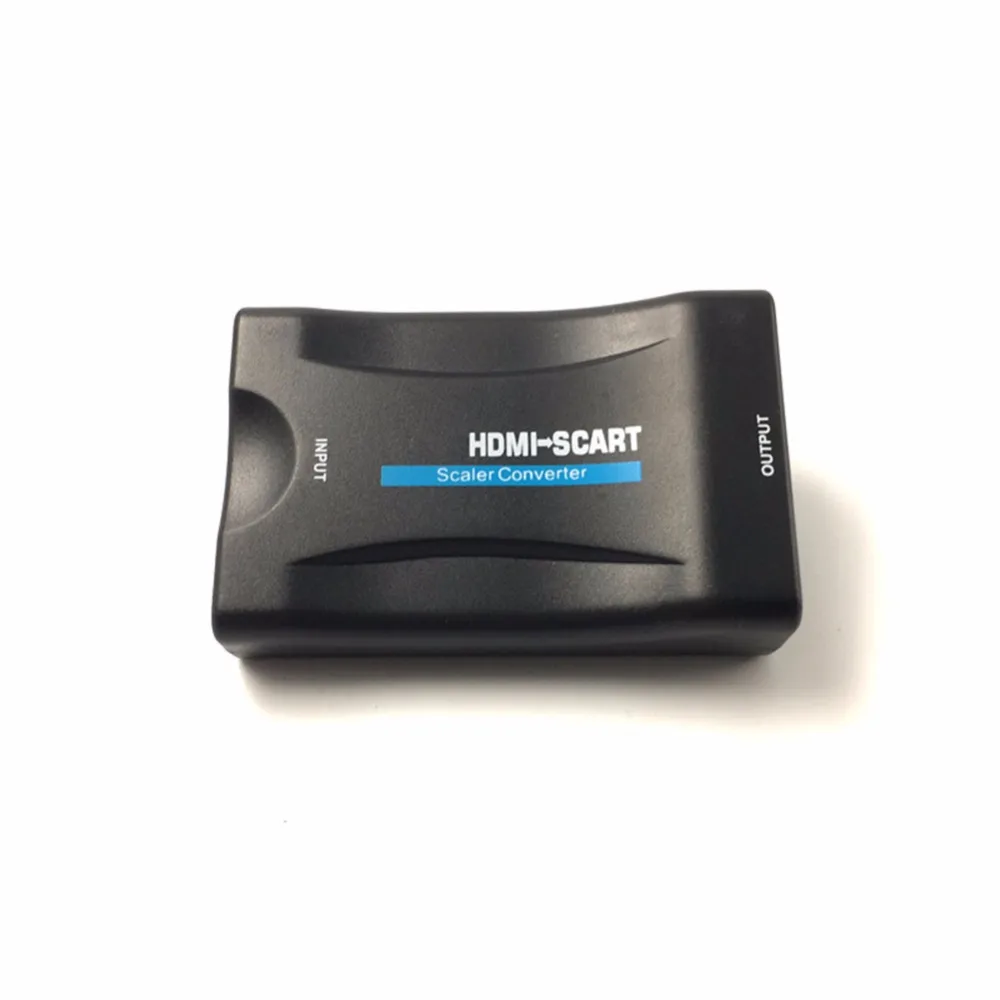 HDMI to Scart AV converter adapter HDMI in Scart out supports up to 1080P/60hz HDMI input video audio Cable