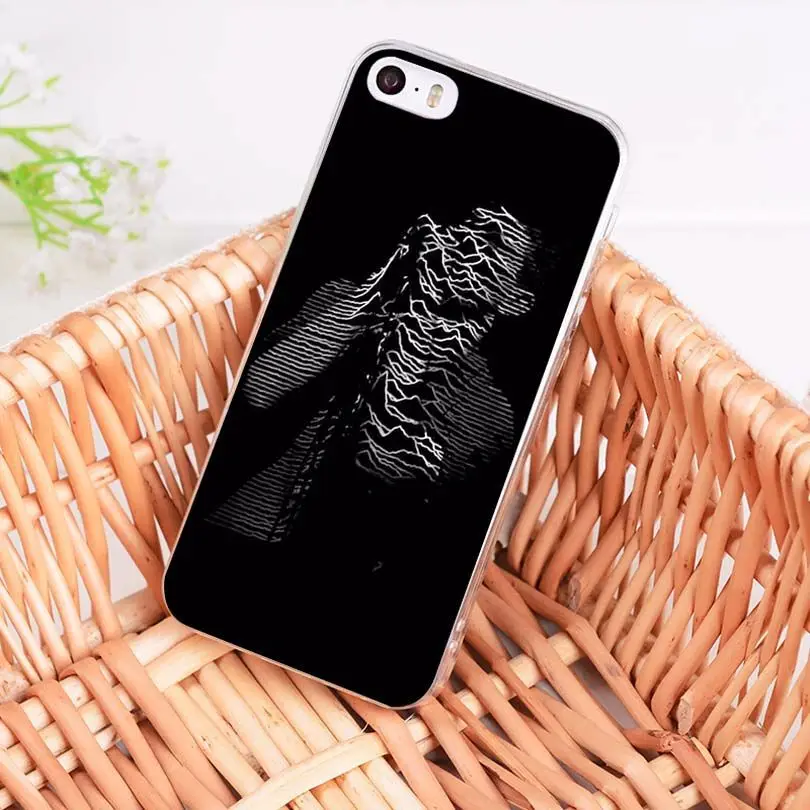 MaiYaCa joy division unknown pleasures прозрачный мягкий ТПУ чехол для телефона чехол для iPhone X 6s 7 7plus 8 8Plus 4S 5S 5C Чехол - Цвет: 2