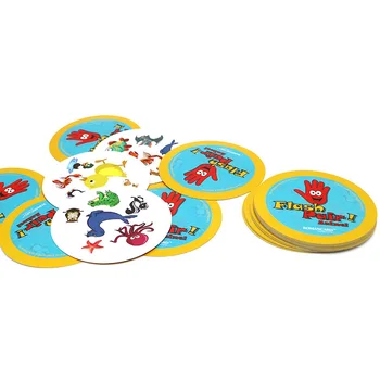 

Flash Pair Animals card game for ages 5+ spot to animals board game kids educational toy