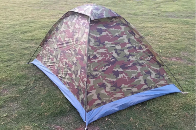 Barraca de Acampamento Barracas de Praia ao ar Viagens à Prova de Vento Barracas ao ar Pessoas Única Camada Livre Impermeável Toldo Tenda Verão Pop up 2-3 5 Esporte e Lazer