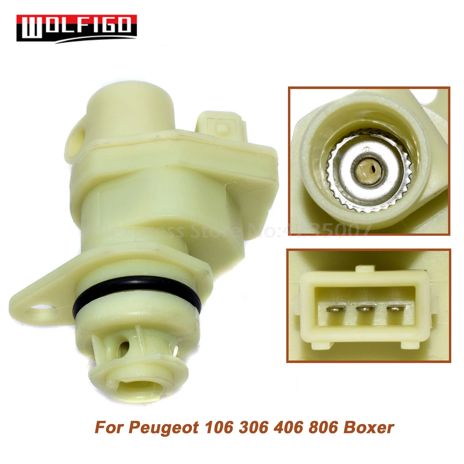 WOLFIGO новый датчик скорости передачи для peugeot 106 206 306 Citroen AX Jumper Saxo ZX 616024 6160. 24 150070710