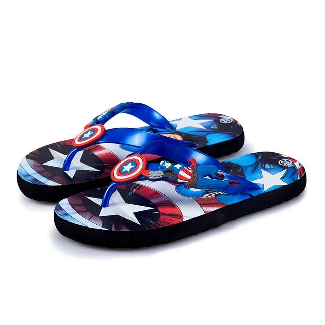 captain america flip flops