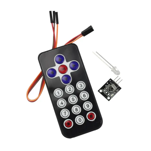 US $0 66 |Infrared IR Wireless Remote Control Module Kits for arduino DIY KIT-in Integrated Circuits from Electronic Components & Supplies on