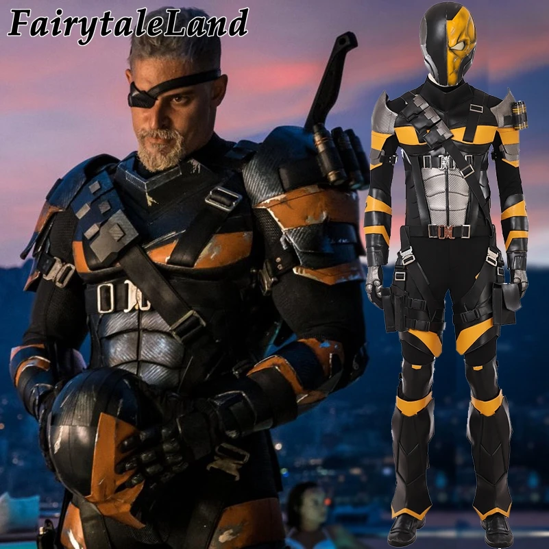 Костюм для косплея Deathstroke костюмы на Хеллоуин зеленый костюм со стрелой