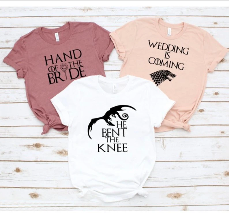 bridesmaid t shirts