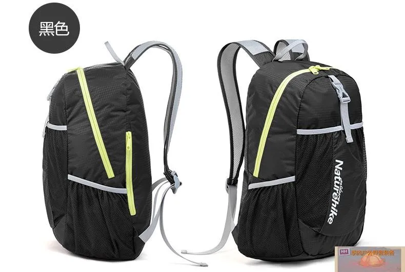 NatureHike Фабрика магазин складной рюкзак для отдыха на открытом воздухе Ultra светильник рюкзак Для мужчин Для женщин портативный Водонепроницаемый Пеший Туризм рюкзак 22L