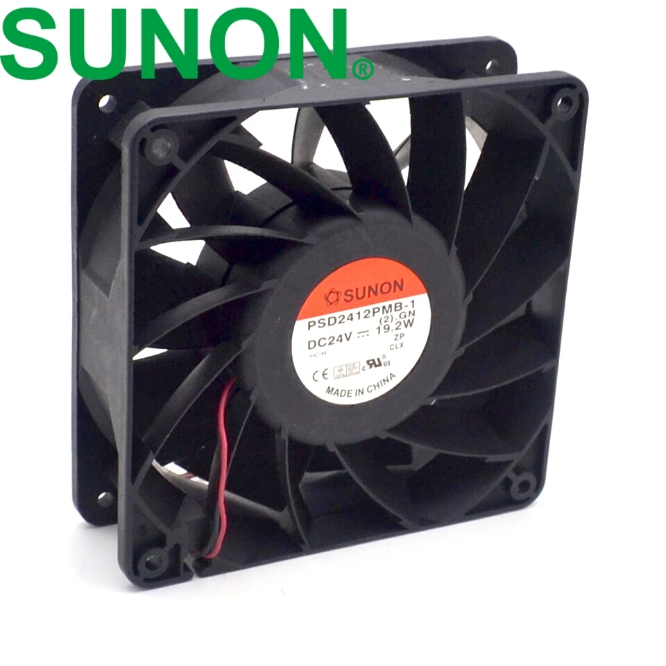 for SUNON PSD2412PMB1 19.2W 24V 12CM Cooling Fan
