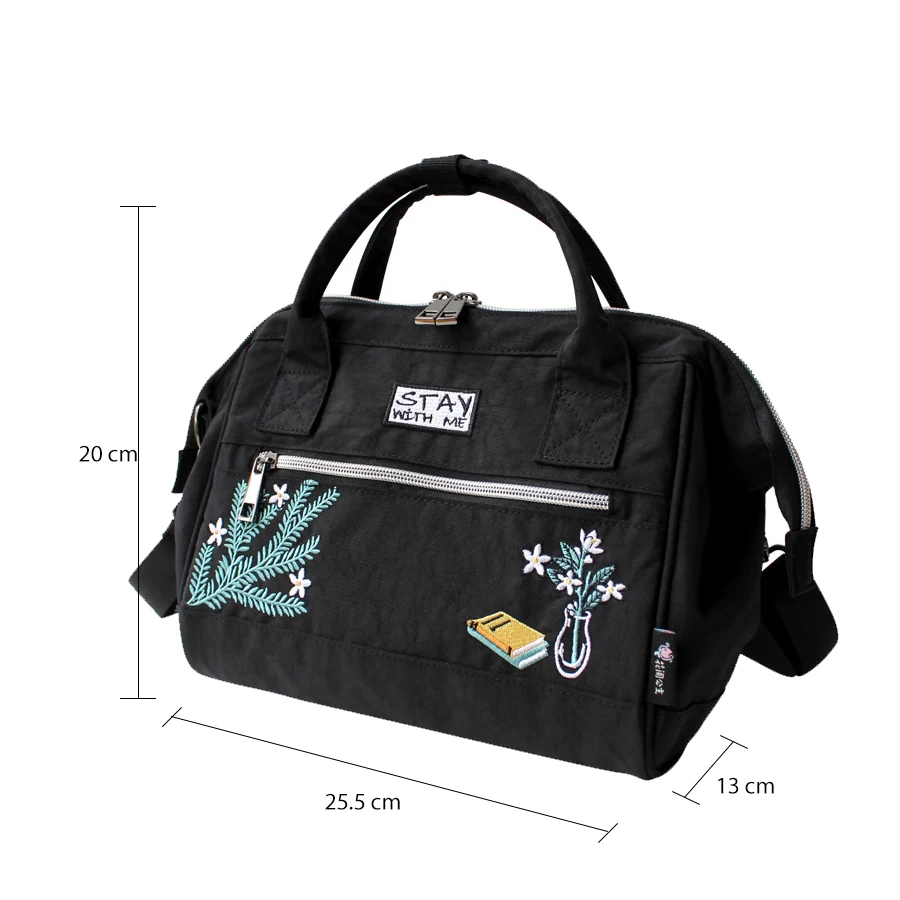 زهرة الأميرة النساء السود حقائب أعلى-حقائب بيد الإناث الكتف Crossbody أكياس عالية الجودة التطريز حقيبة ساع النساء زهرة الأميرة النساء السود حقائب أعلى-حقائب بيد الإناث الكتف Crossbody أكياس عالية الجودة التطريز حقيبة ساع النساء