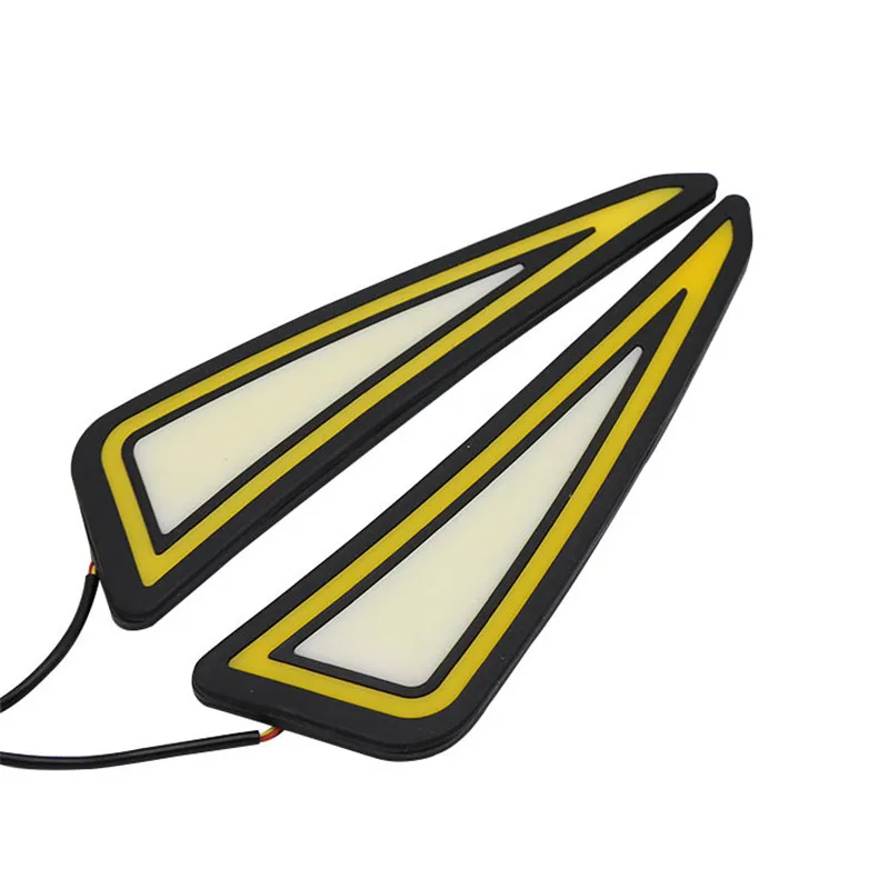 

NewBright Turn Signal Lamps LED Car DRL Flexible Reversing Light COB Daytime Running Light for universal cars