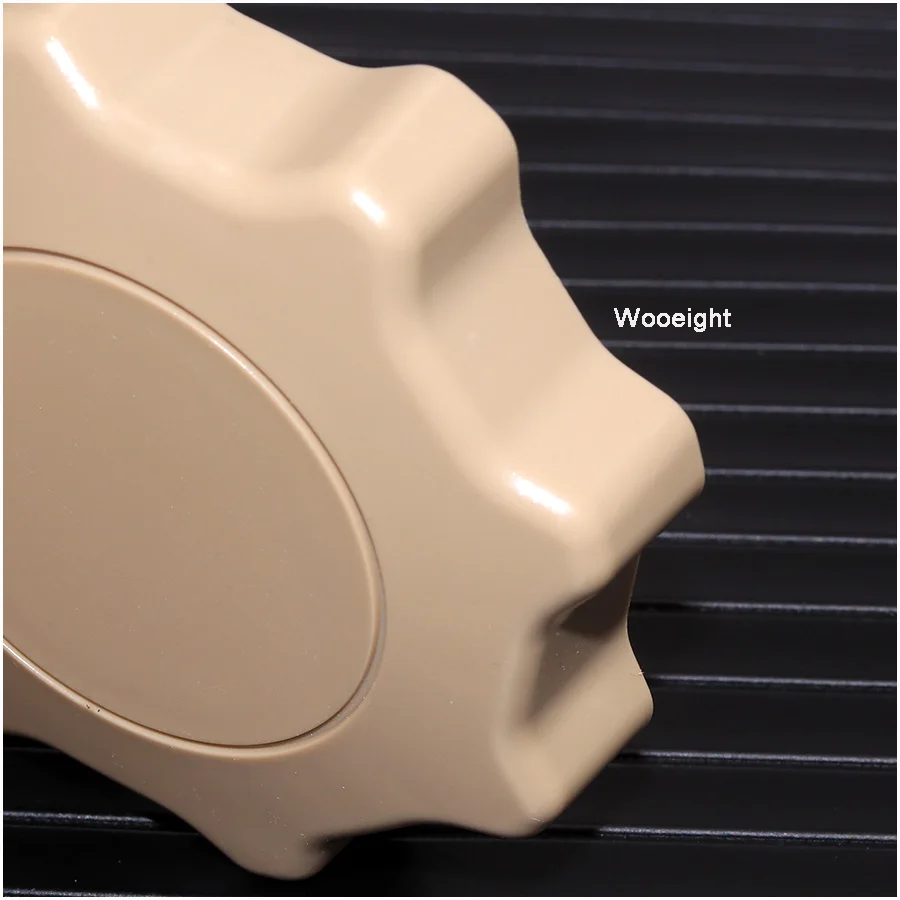 Wooeight 1J0881671G ABS Plastic Brown Seat Lumbar Crank Handle Adjustment Knob Cap For VW Passat Jetta Golf (6)