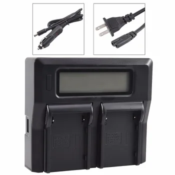 

DSTE LCD25A Dual Battery Charger with USB Port for Canon BP-911 NP-914 BP-915 BP-930 BP-945 BP-950G BP-970G