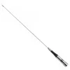 Урожай AZ-504 из нержавеющей стали UHF/VHF Двухдиапазонный 144/430 МГц с высоким коэффициентом усиления 2,15/3.0dBi мощная антенна для мобильного радио QYT KT-8900D ► Фото 1/6