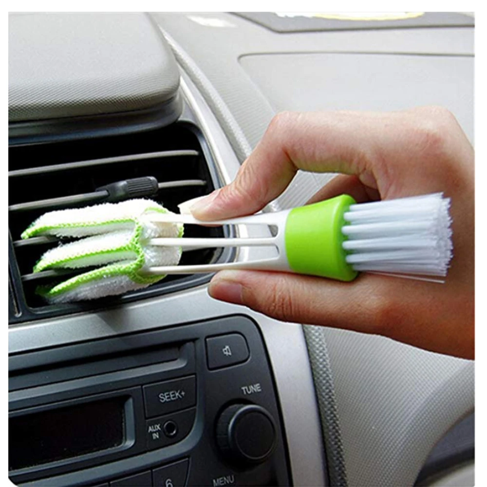 

Car Accessories Waxing Sponge Multi-functional Microfiber Car Duster Cleaning Brush Paint Care