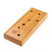 Твердая Тарелка деревянная бамбуковый чайный столик домашняя Воронка чайный поднос сухой пены Тайвань воды чайный набор кунг-фу