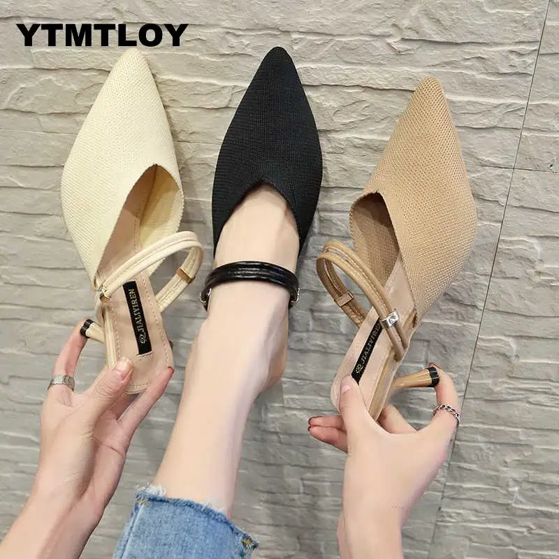 

Women Pumps High Heels Sandals Pointed Toe Shoes Women Slippers Shoes High Heels Women Sandals Wedding Shoes Zapatos De Mujer