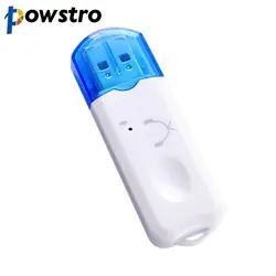Powstro Лидер продаж Беспроводной USB Bluetooth V2.1 аудио Музыка приемник bluetooth адаптер usb для автомобиля Главная Динамик