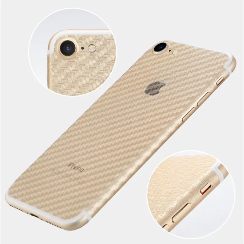 Шт. 2 шт. на iPhone 5 5S SE 6 6S 7 8 плюс полный чехол 3D Анти отпечатков пальцев углеродное
