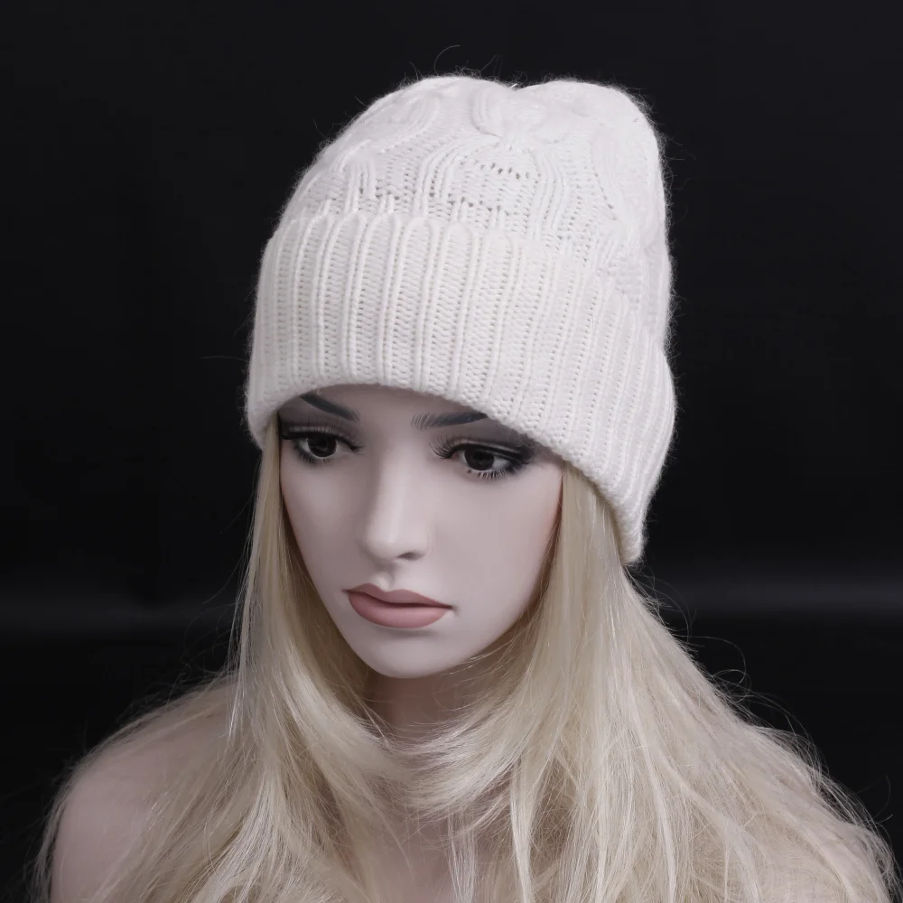 Special Offer Winter Classic wool hat Fashion Women Men s Solid color Thick Beanie caps