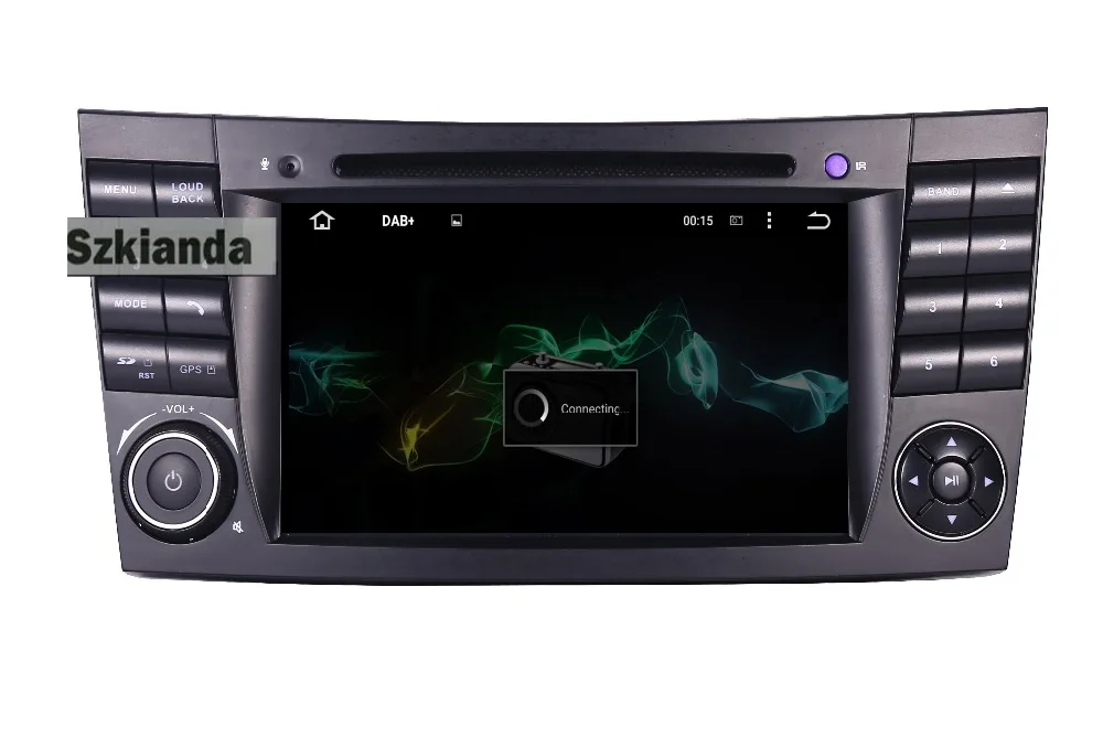 Best 4G+32G Android 8.1 car radio multimedia player for Mercedes Benz E-Class E200 E220 E300 W211 E320 Wifi Radio DVD OBD Canbus Map 8