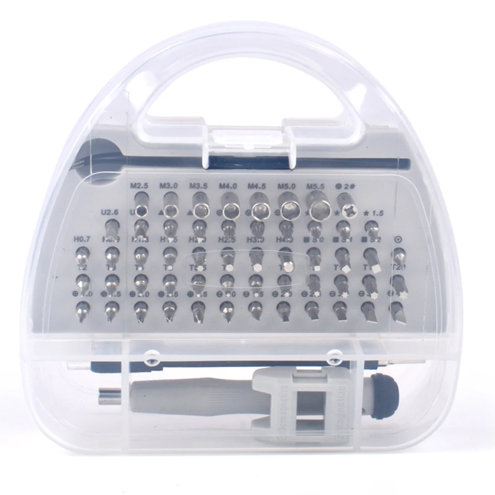 

58 in 1 Screwdriver Set Mini Electric Precision Screwdriver Multi Computer PC Mobile Phone Device Repair Hand Home Tools