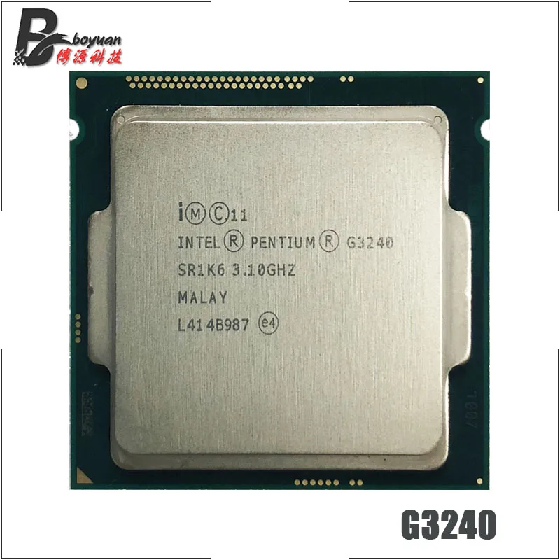 Intel Pentium G3240 3.1 GHz Dual Core CPU Processor 3M 53W LGA 1150|cpu ...