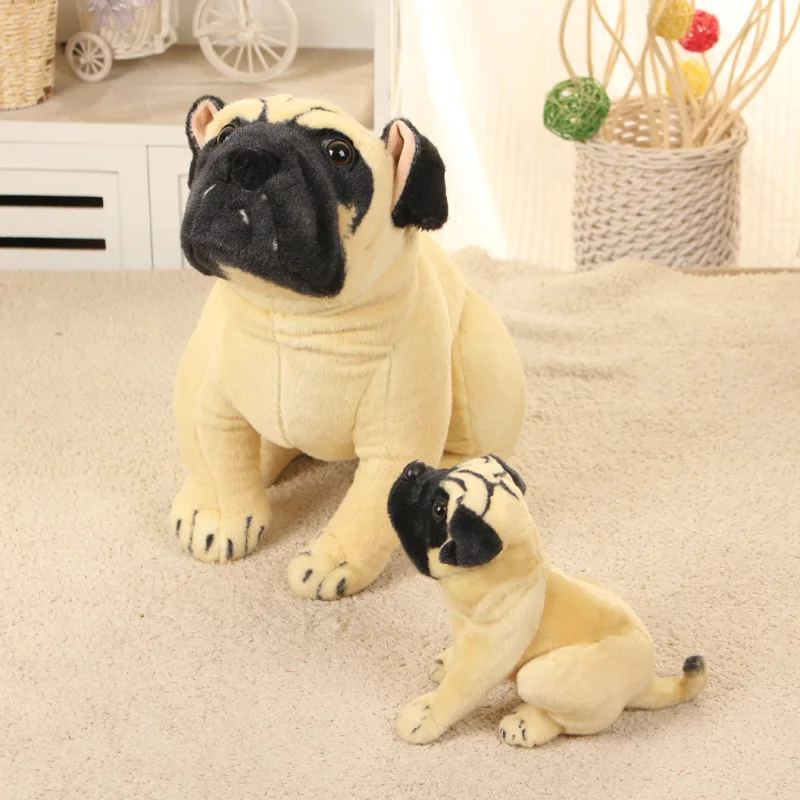 58 см Kawaii Real Life большое плюшевое собачье чучело детские плюшевые игрушки огромное плюшевое животное, куклы хорошее качество подарки Горячая