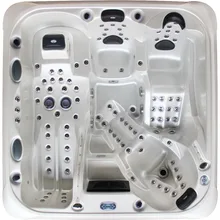 403 роскошный джакузи массаж ванна открытый спа для 5 человек