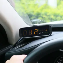 AUTOOL X100S Universal Car HUD GPS Head Up Display KM/h MPH Overspeed Warning Altitude Speedometer