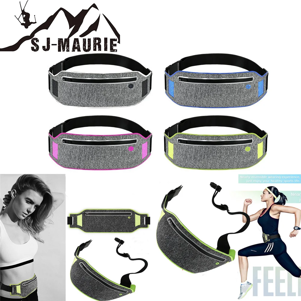 Running Waist Belt Sports Running Jogging Cycling Cell Phone Bag Pouch Waist Bag Pack Fitness Sac Trail Running Homme