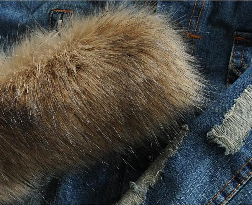 ژاکت جین خزدار کلاسدیم CLASSDIM Jean Jackets 24