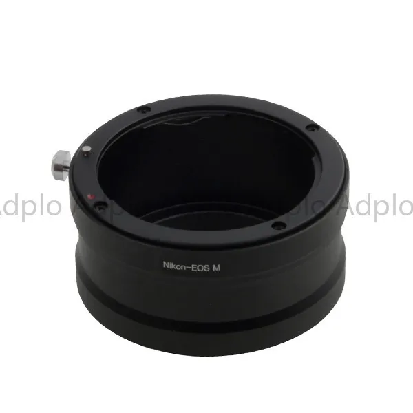 Pixco lens adapter work for Nikon F Mount Lens to Canon M Camera (VA Version)