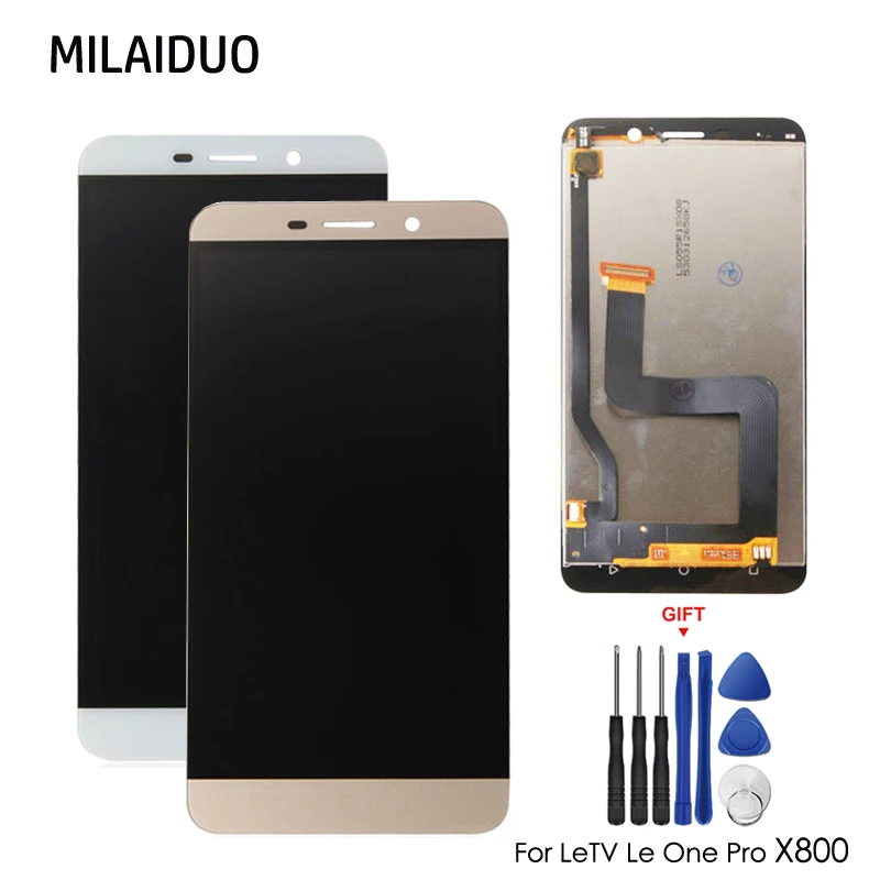 ЖК дисплей для LeTV LeEco Le One 1 Pro X800 IPS LCD кодирующий преобразователь сенсорного экрана
