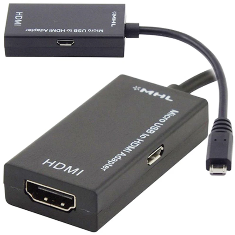  1080p Micro USB MHL to HDMI HDTV Cable Adapter for Galaxy S2 i9100 i9220 One M7 M8  Sony Xperia z1 Z2 Z3 Mobile phone MHL 